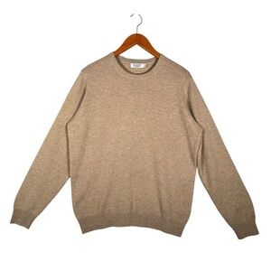 LOCHMERE Vintage Cashmere Sweater in camel